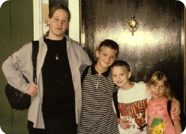 Dustin & Siblings before school